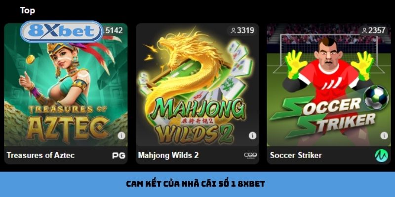 Cam kết của nhà cái số 1 8xbet trong các hoạt động